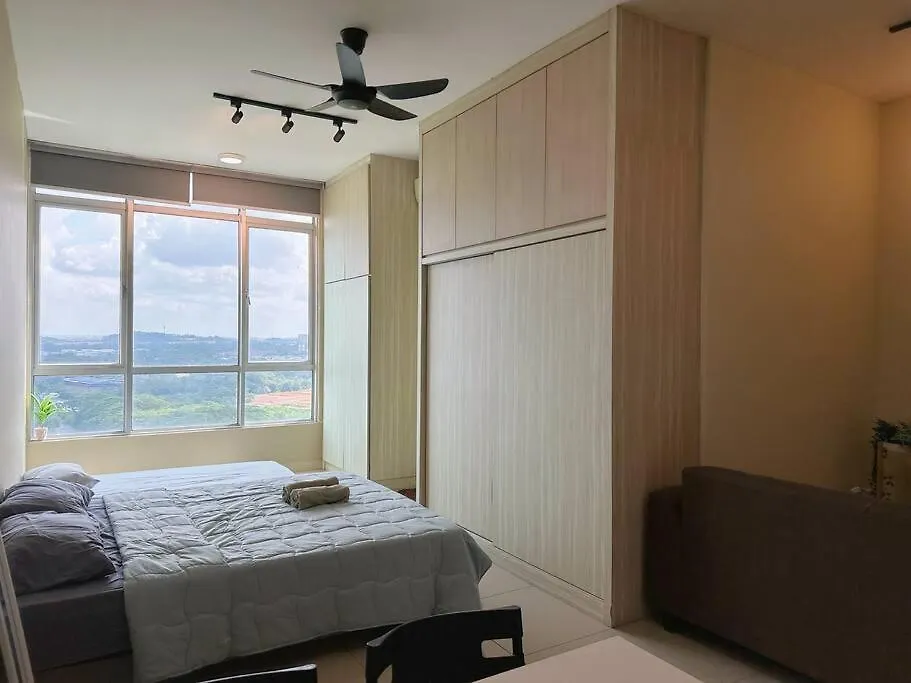 Jb City Sunset Studio Paradigm Sutera & Utm Wifi 4Pax Johor Bahru Apartment